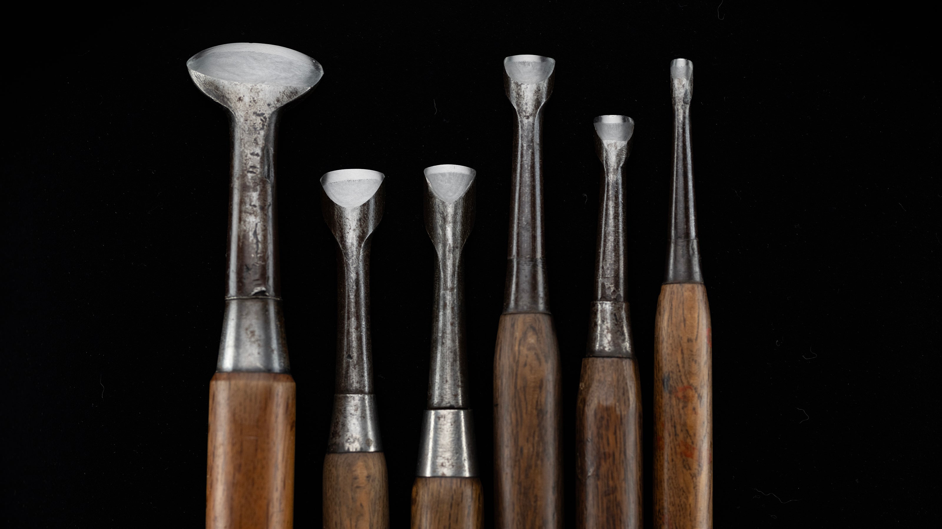 Uchimaru Nomi Japanese U-Gouge Chisel set By Konobu II 「Early Works」