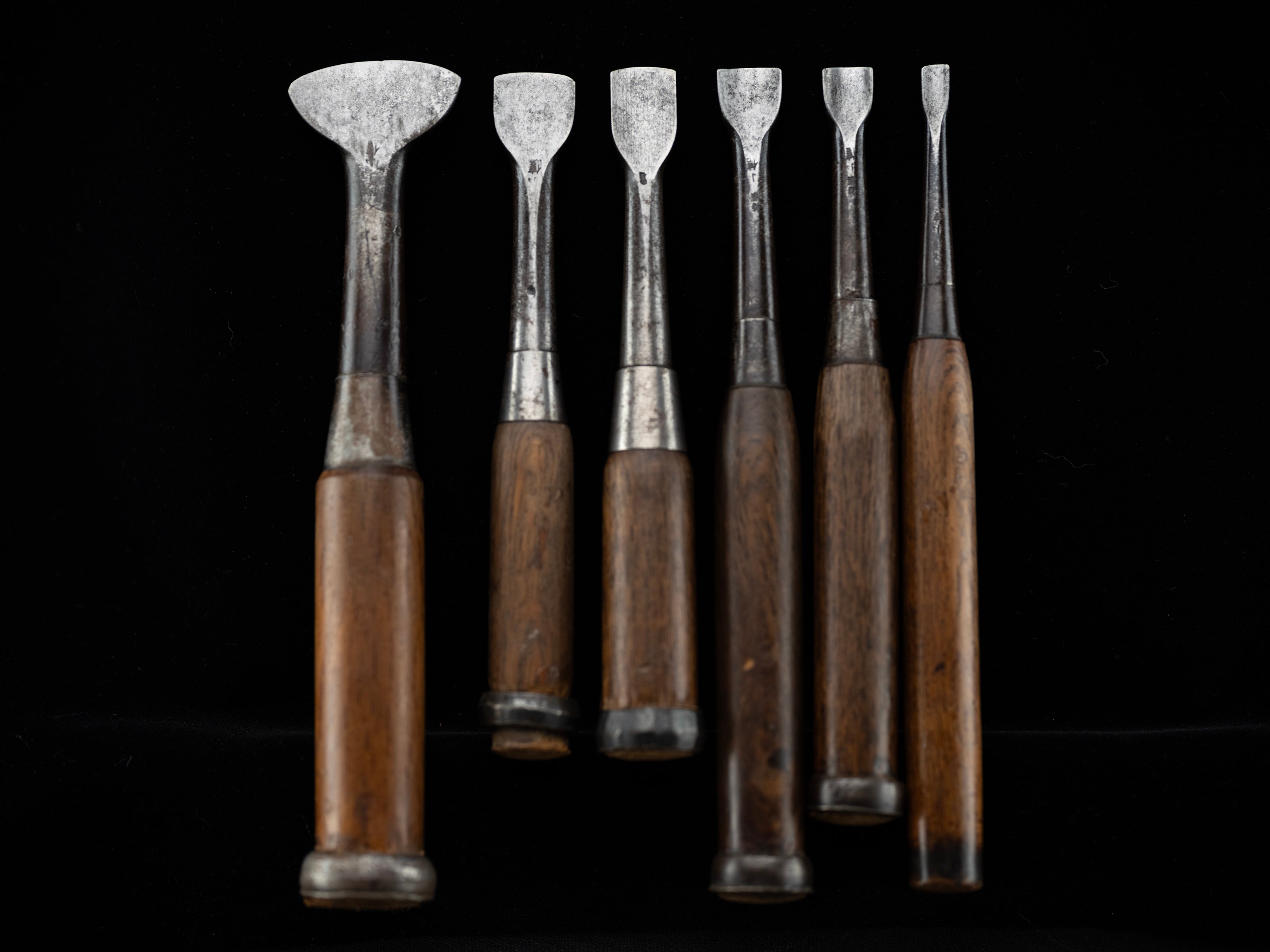 Uchimaru Nomi Japanese U-Gouge Chisel set By Konobu II 「Early Works」