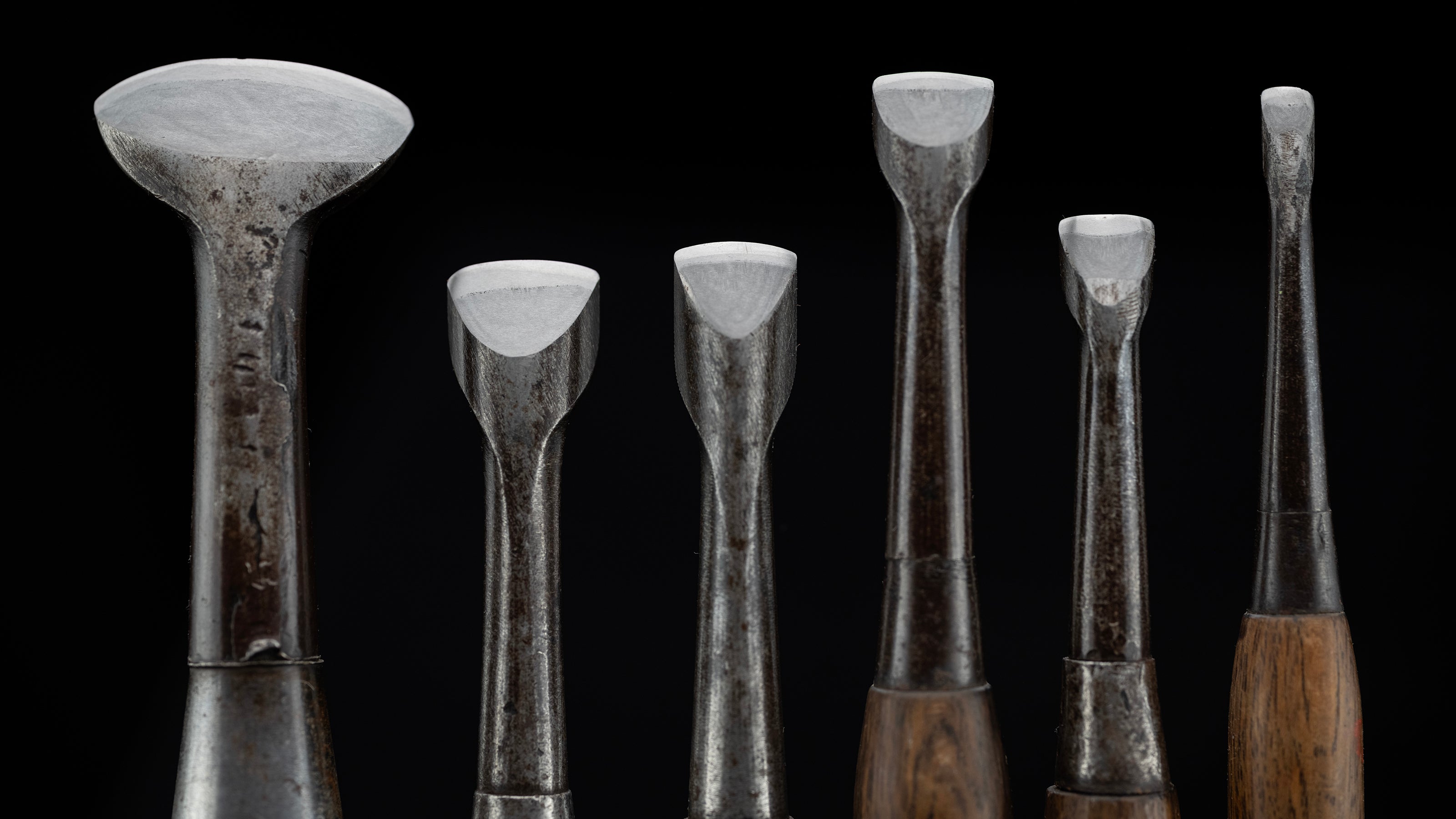 Uchimaru Nomi Japanese U-Gouge Chisel set By Konobu II 「Early Works」