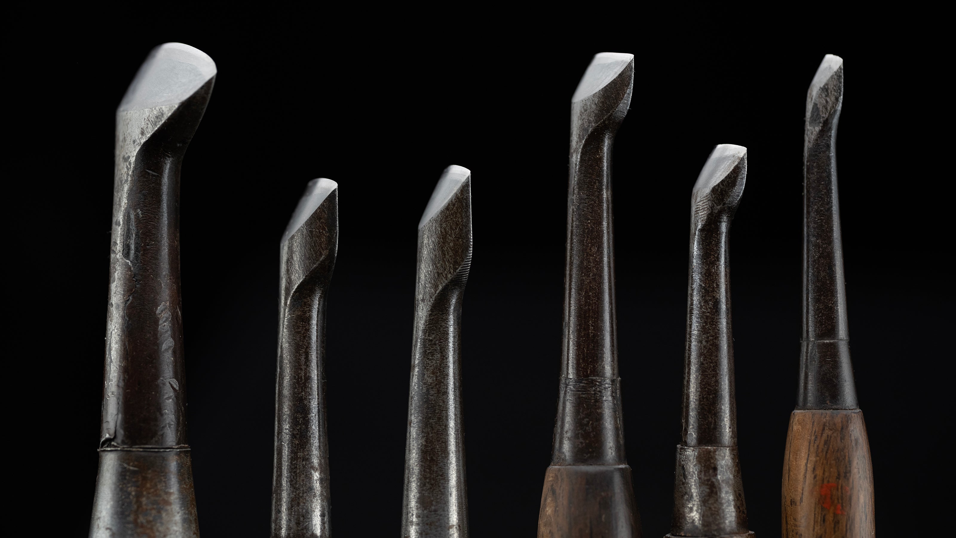 Uchimaru Nomi Japanese U-Gouge Chisel set By Konobu II 「Early Works」