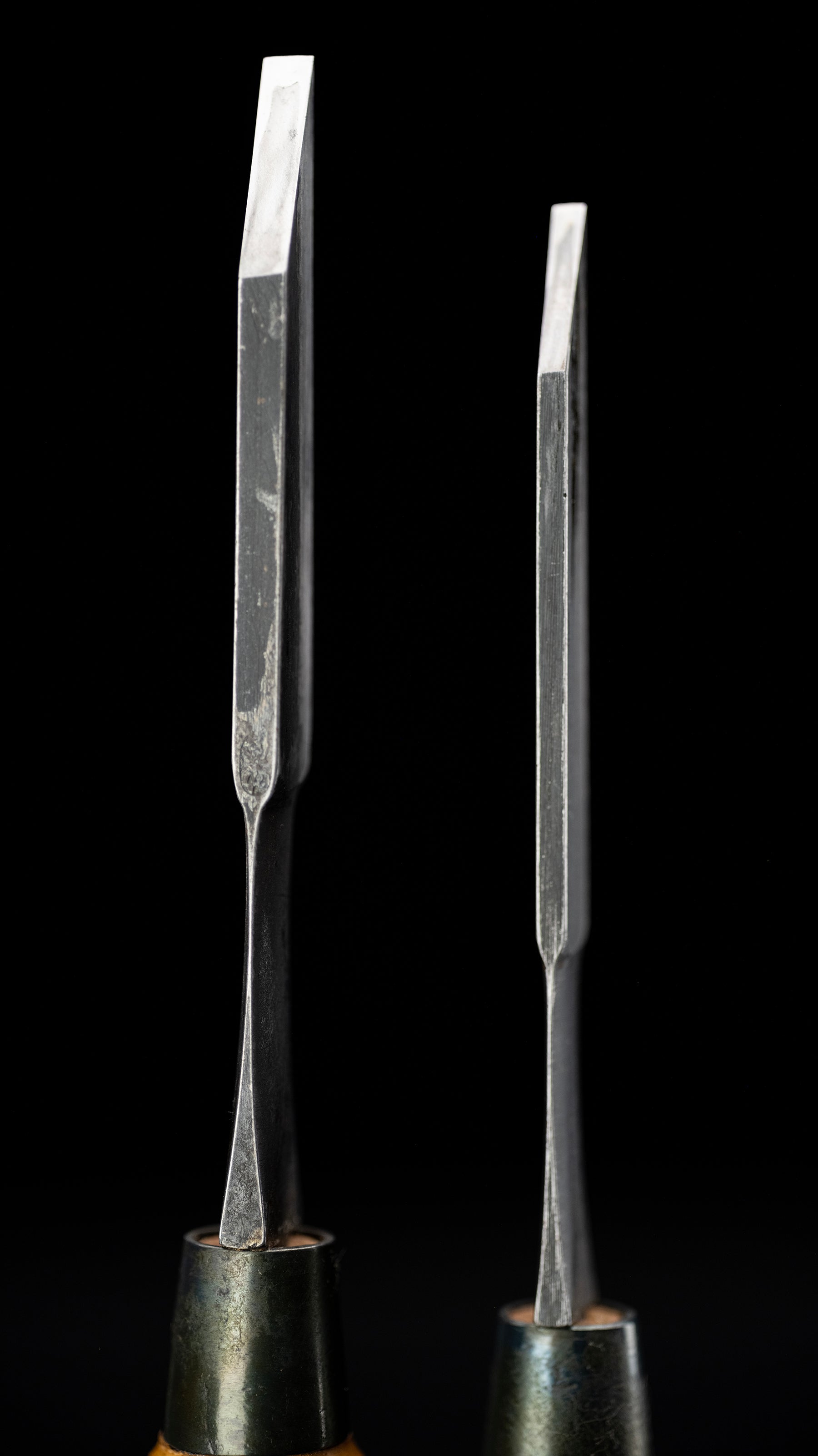 Mukomachi-Nomi Japanese Hand Made Mortise Chisel - Set