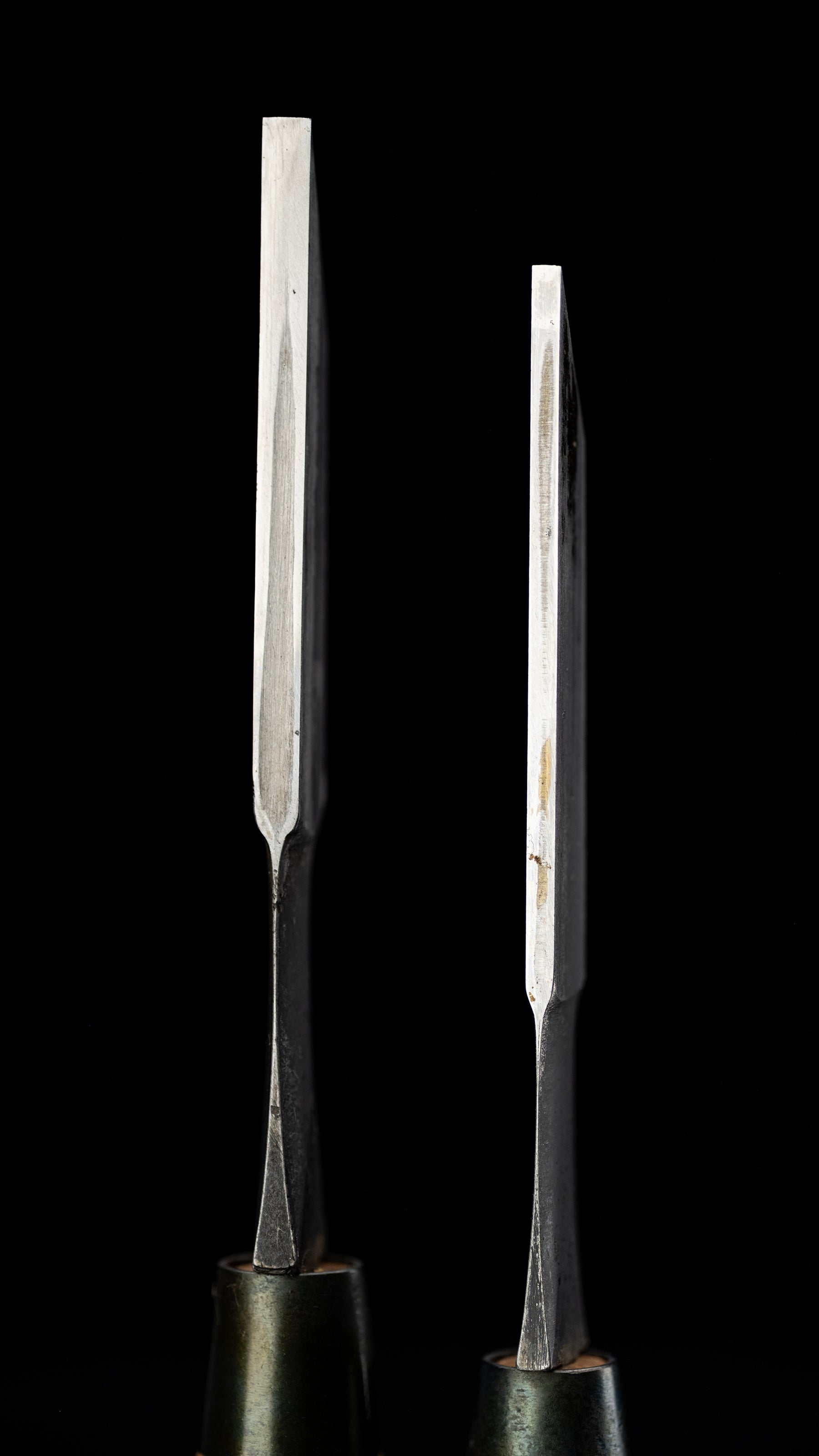Mukomachi-Nomi Japanese Hand Made Mortise Chisel - Set