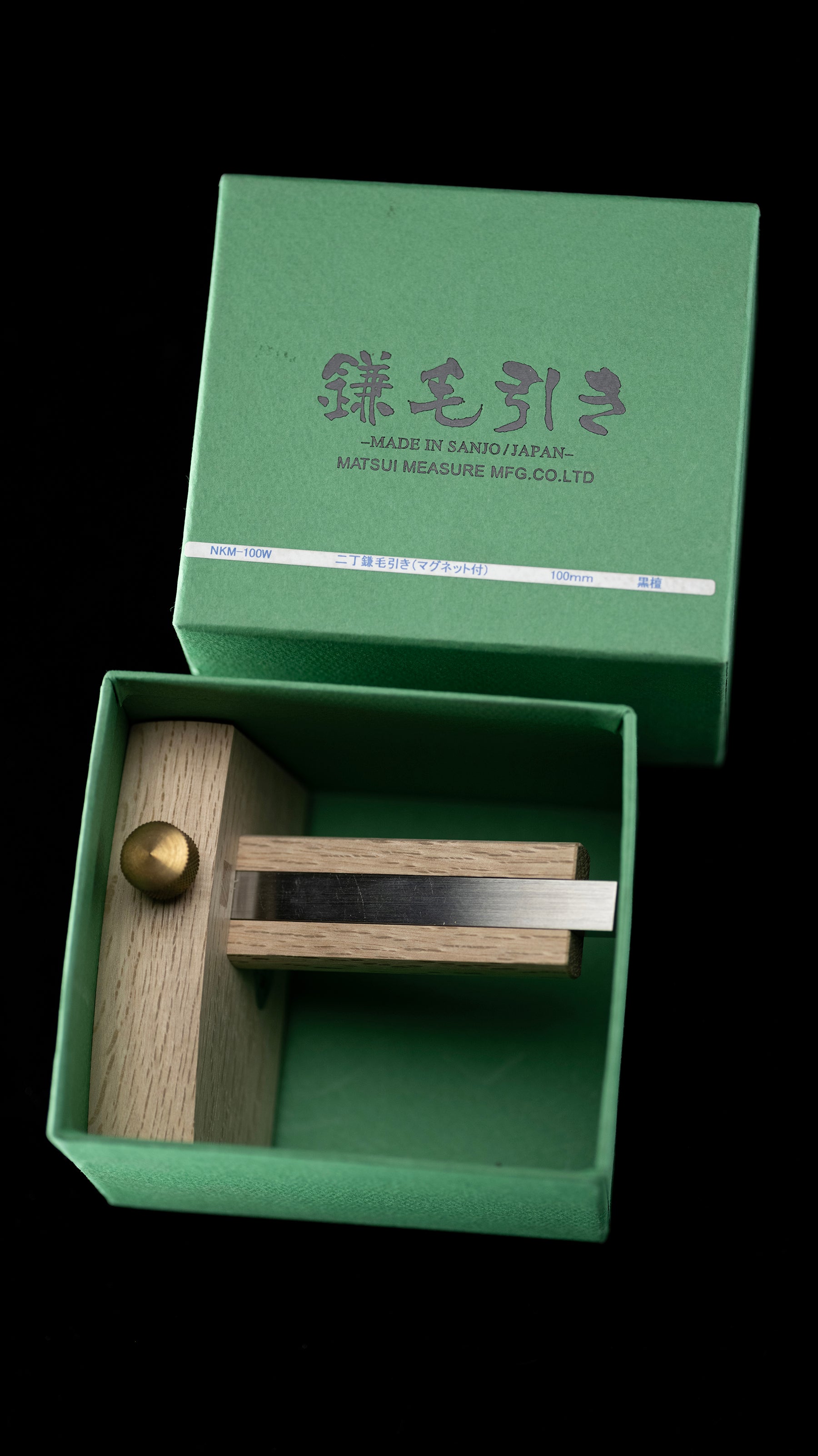 Kama Kebiki Japanese Hand made Marking Gauge By Matsui With Magnet - 100mm ③