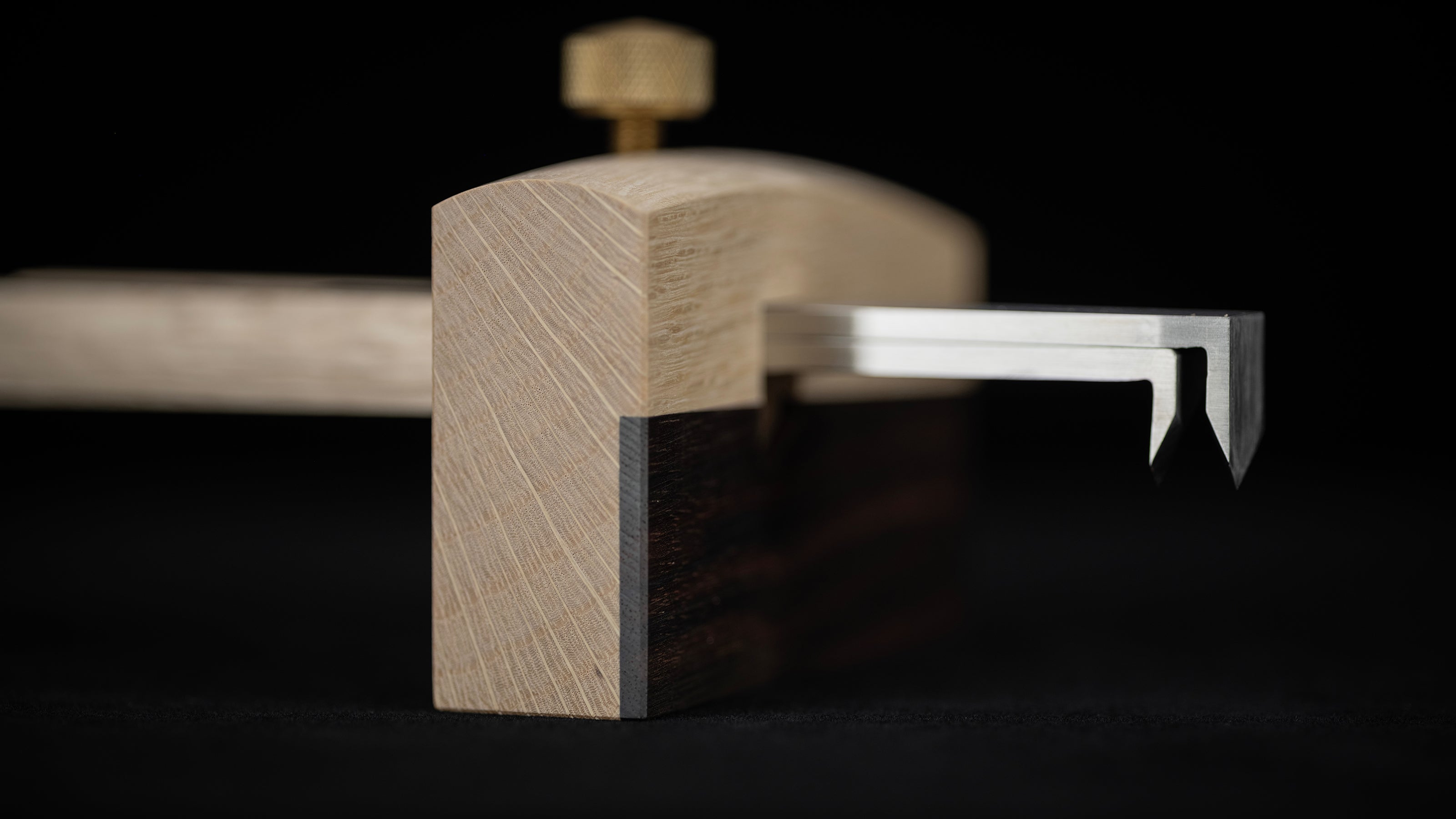 Kama Kebiki Japanese Hand made Marking Gauge By Matsui With Magnet - 100mm ③