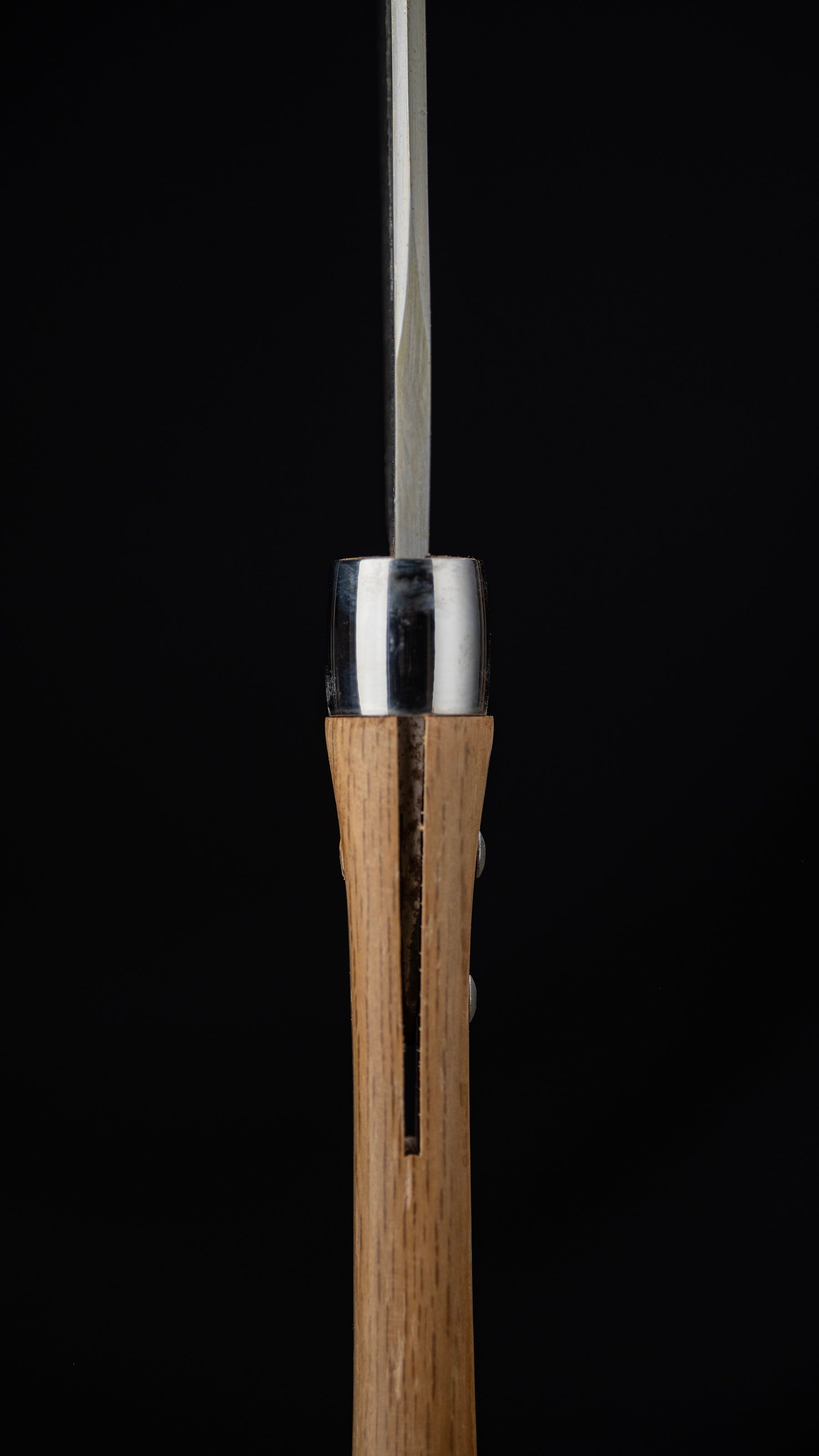 Nata Japanese Single-Bevel Hatchet Knife By Third Generation Tsukasasaku For Right Hand - 210mm