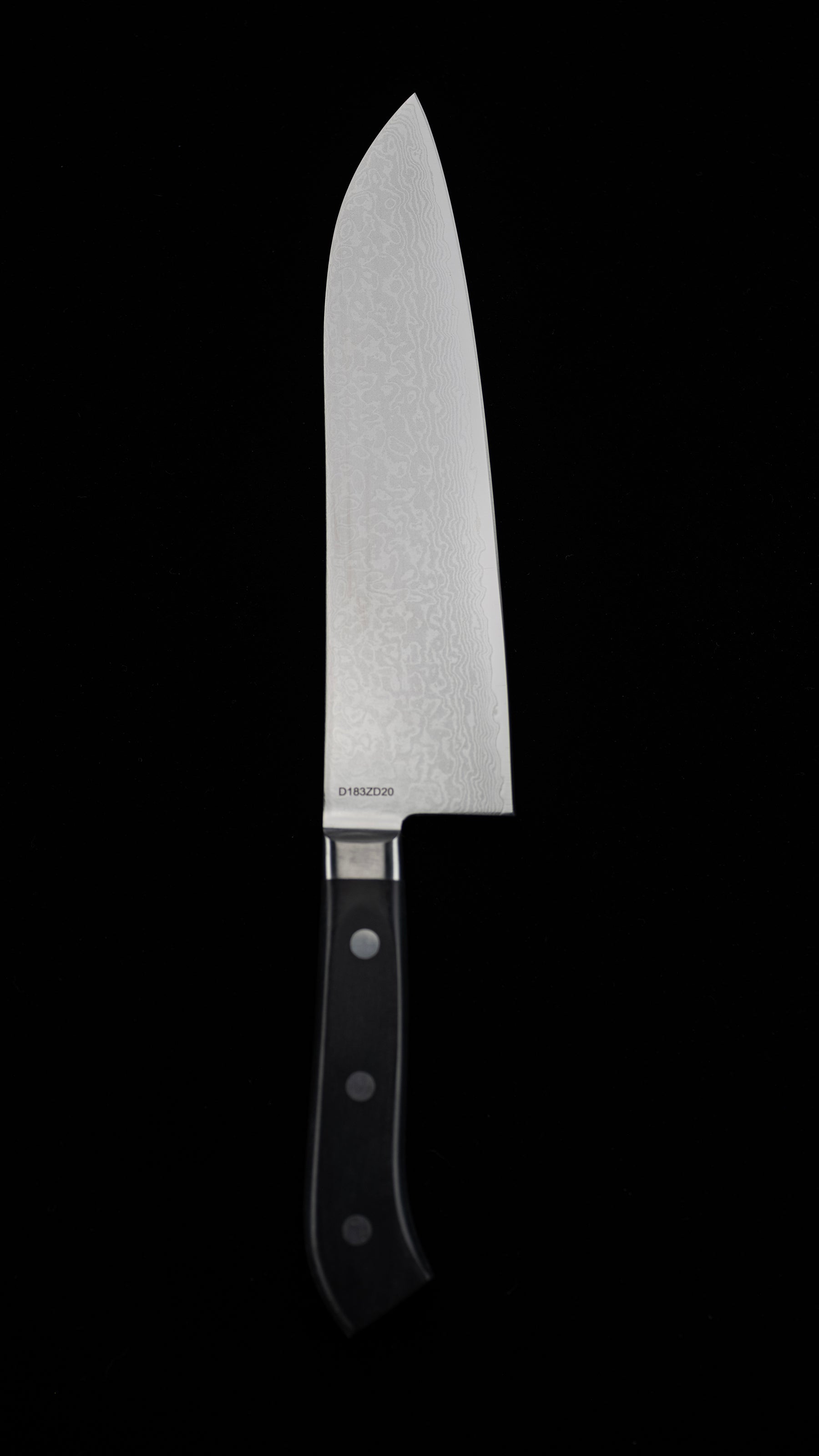 Damascus Santoku Knife Japanese All Purpose Knife By Kiya - 180mm