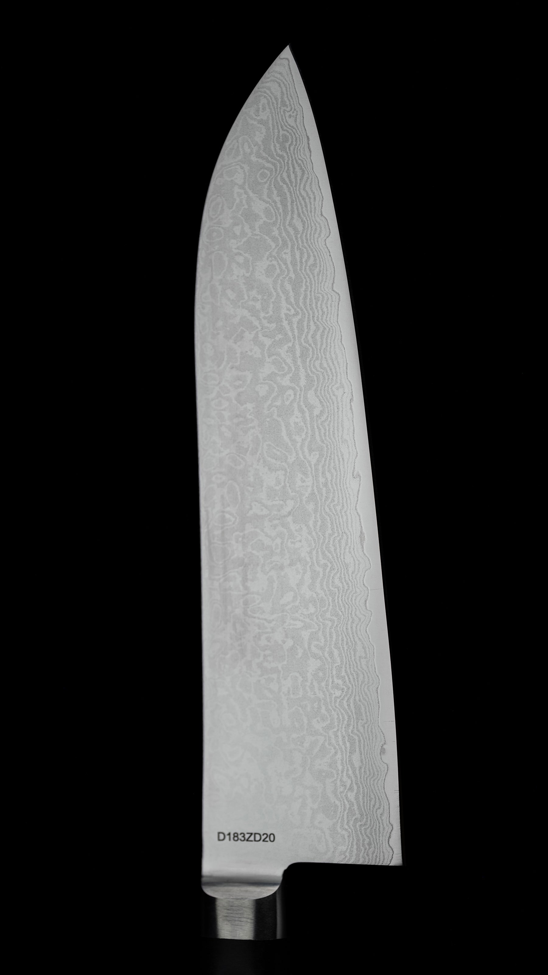 Damascus Santoku Knife Japanese All Purpose Knife By Kiya - 180mm