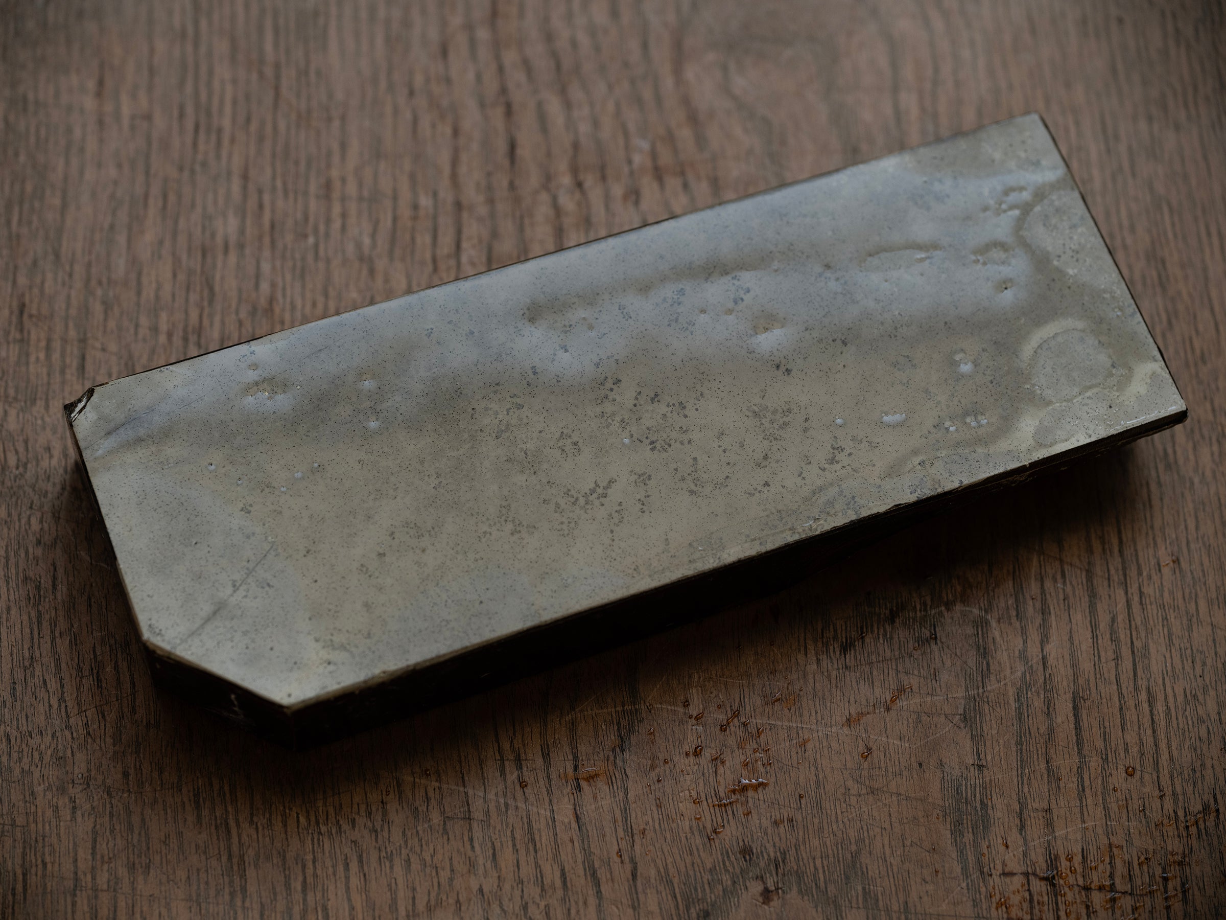 Ohira Ao Renge Suita Japanese Natural Finishing Stone - 815g