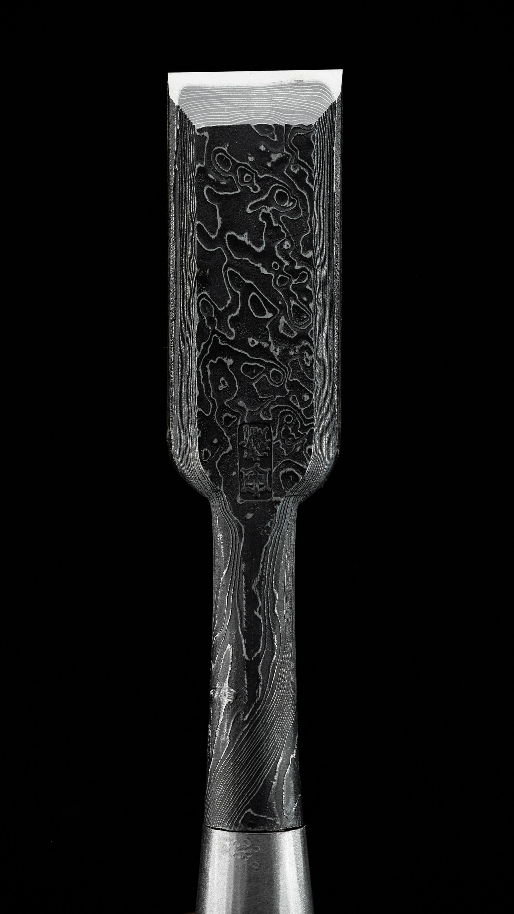 Mokume Oire Nomi Japanese Hand Made Bench Chisel By Tasai - 24mm