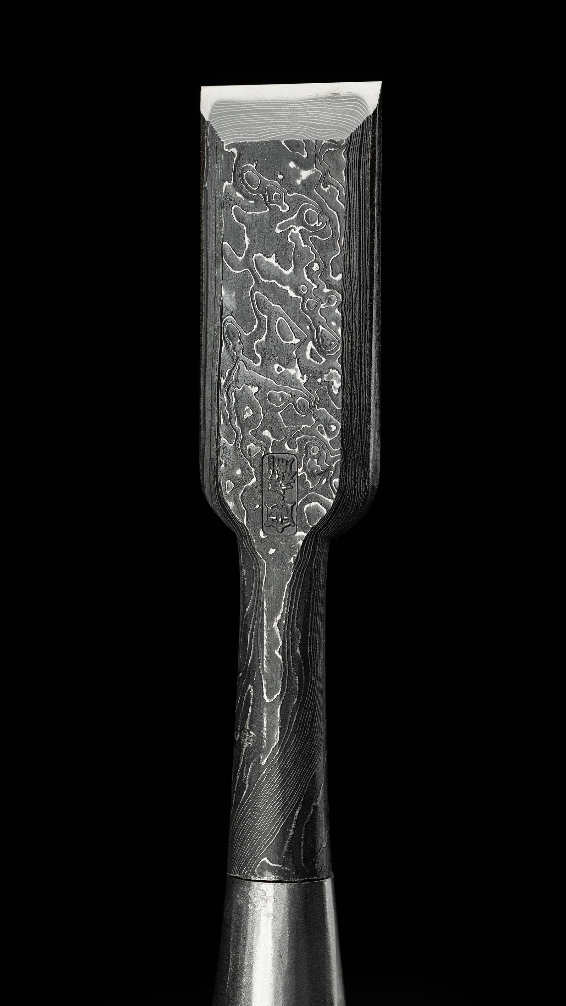 Mokume Oire Nomi Japanese Hand Made Bench Chisel By Tasai - 24mm