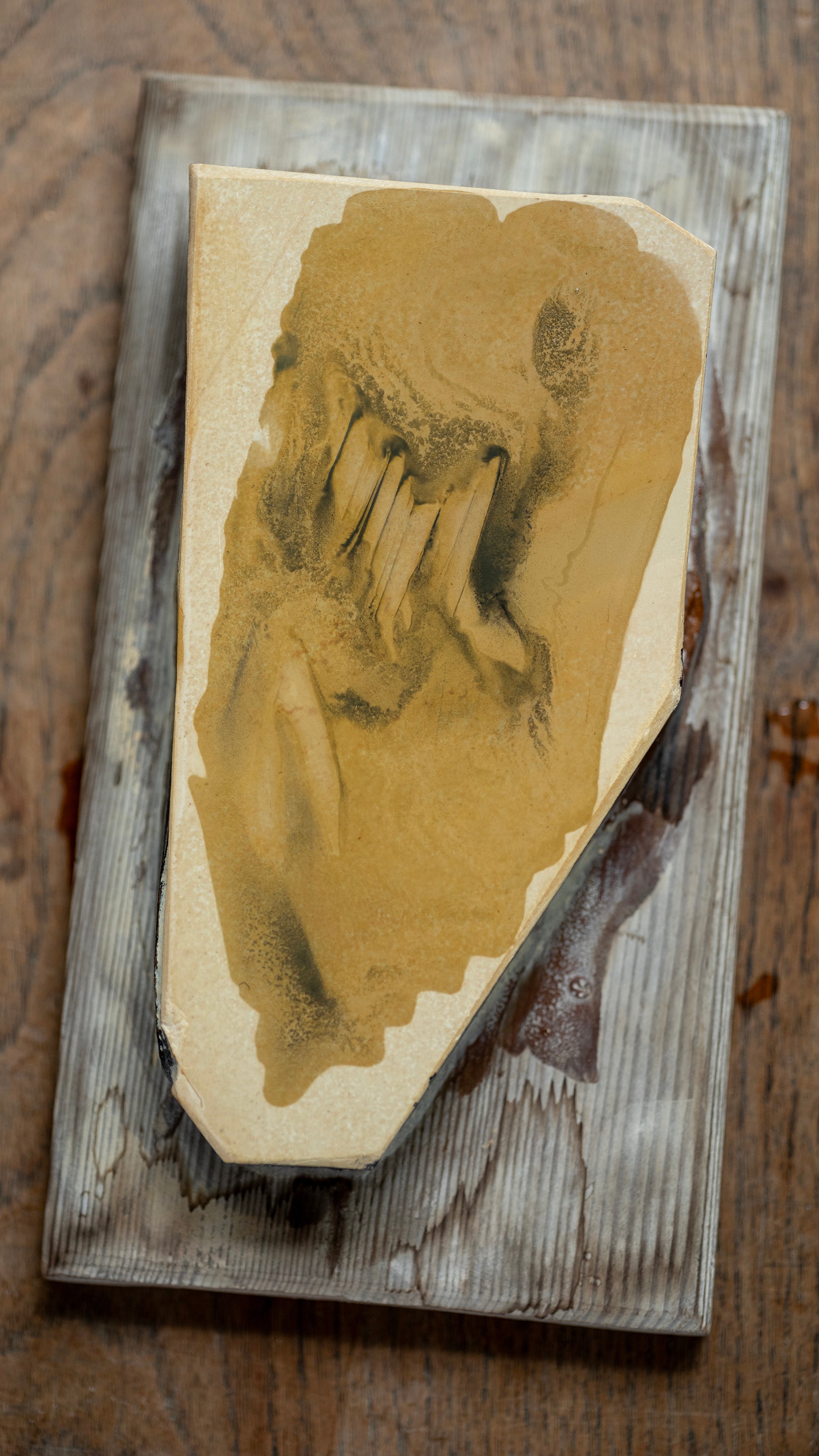 Nakayama Nashiji Tomae Japanese Natural Finishing Stone - 868g