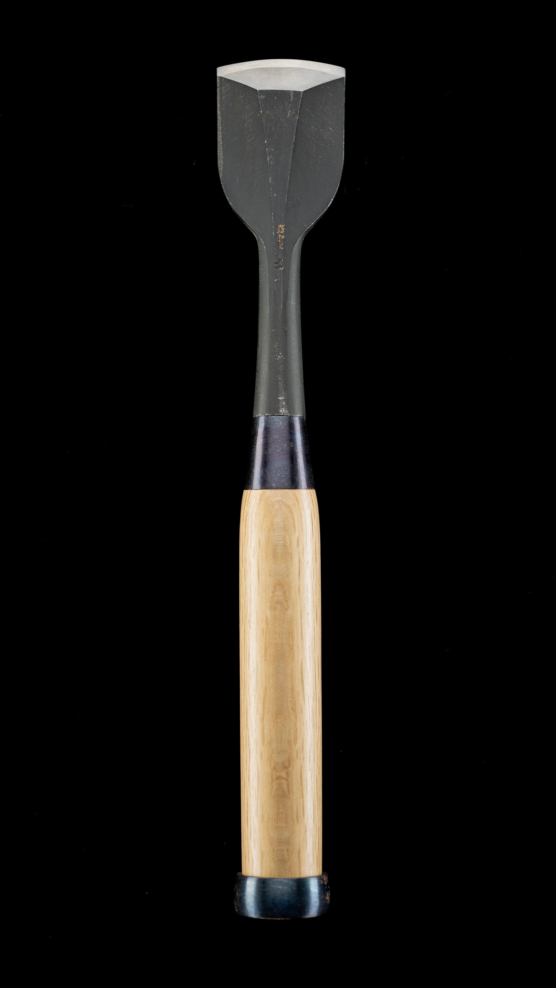 Hiramaru-nomi Japanese Flat Round Carving Chisel By Hidari Konobu - 36mm ③