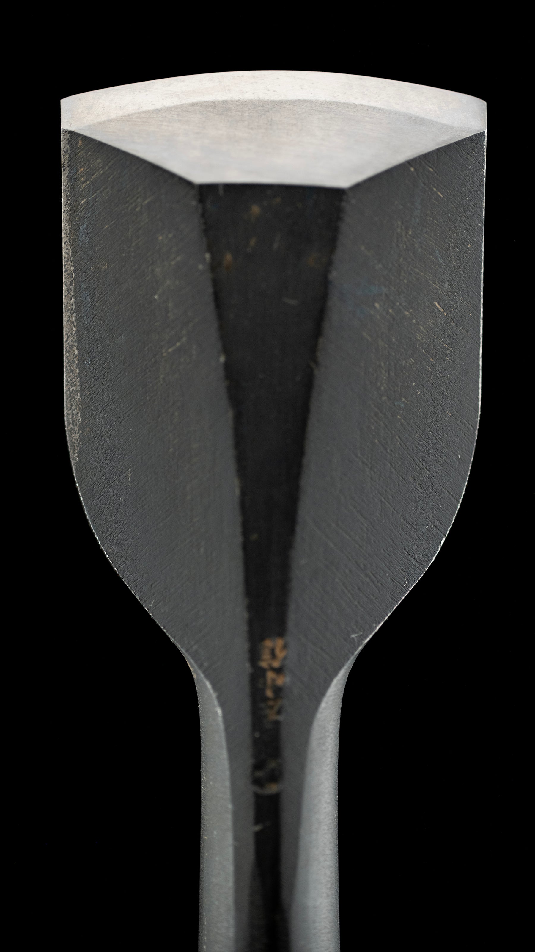 Hiramaru-nomi Japanese Flat Round Carving Chisel By Hidari Konobu - 36mm ③
