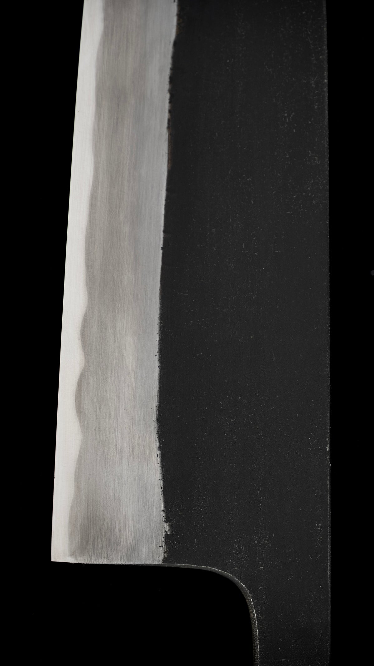 Kurouchi Santoku Knife Japanese All Purpose Knife By Shigefusa - 165mm