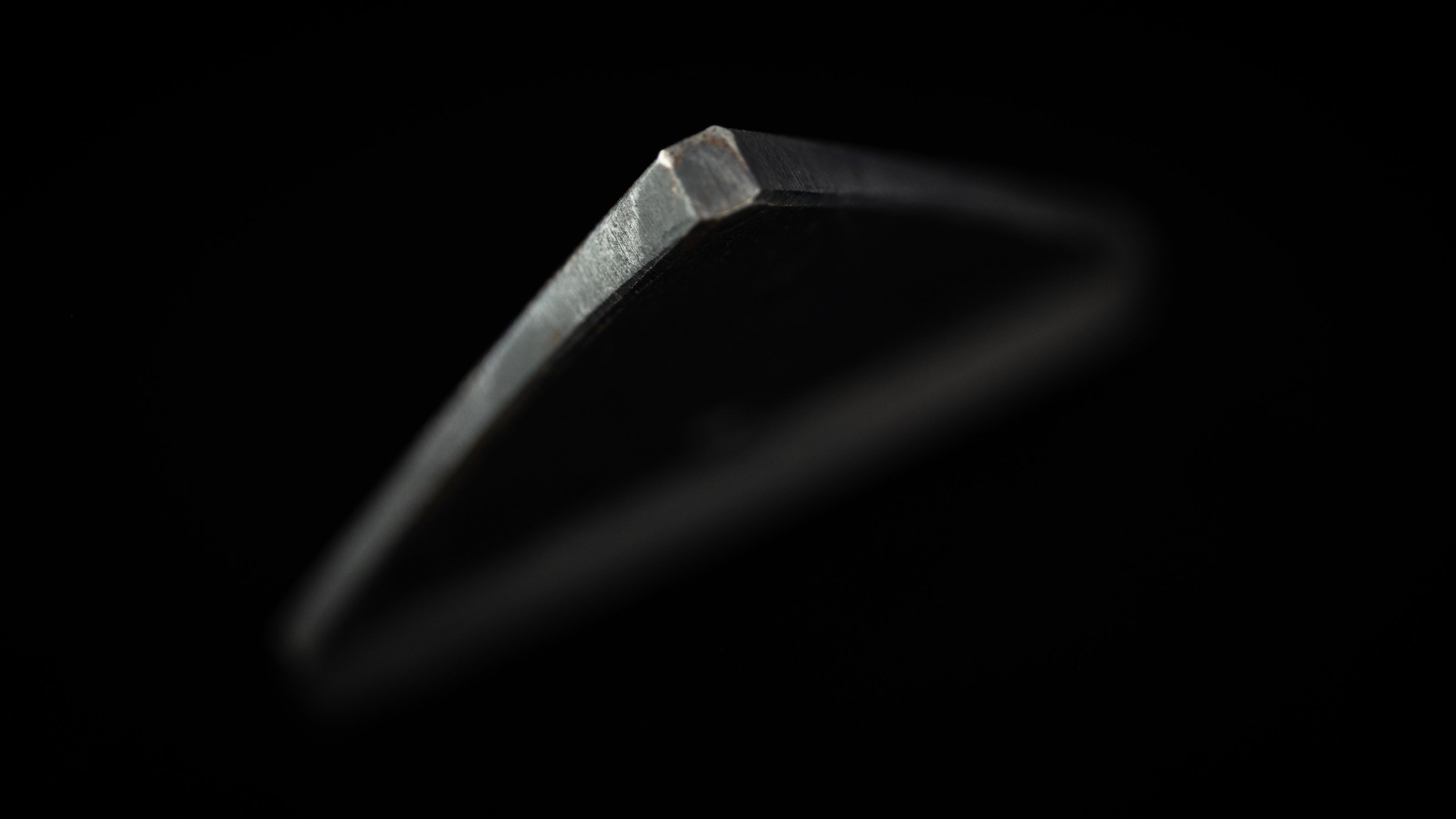 Uragane Japanese Smoothing Plane Chip Breaker for 70mm Blade By Keizaburo