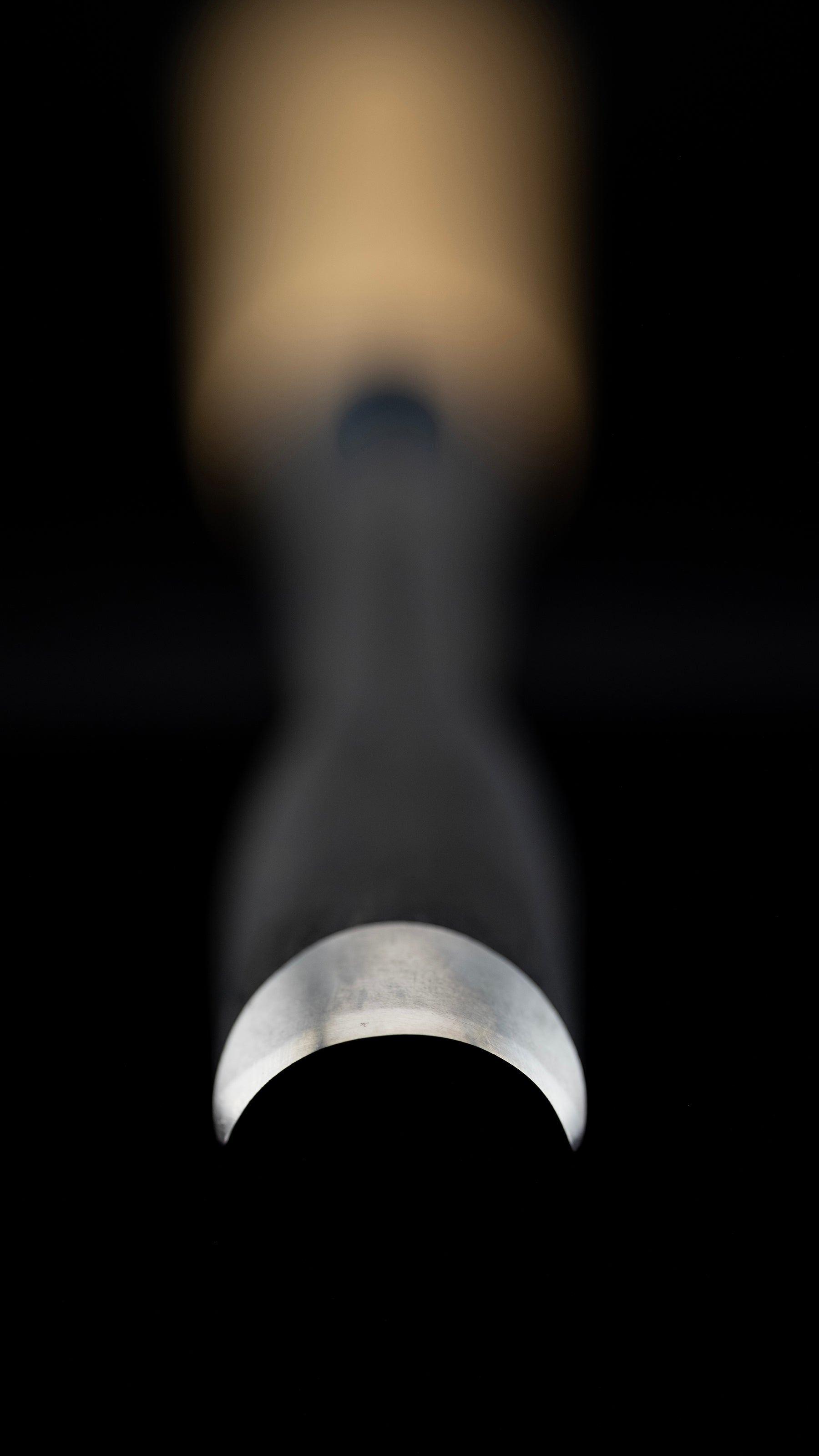 Uchimaru nomi Japanese Deep U-Gouge Chisel By Hidari Konobu - 18mm