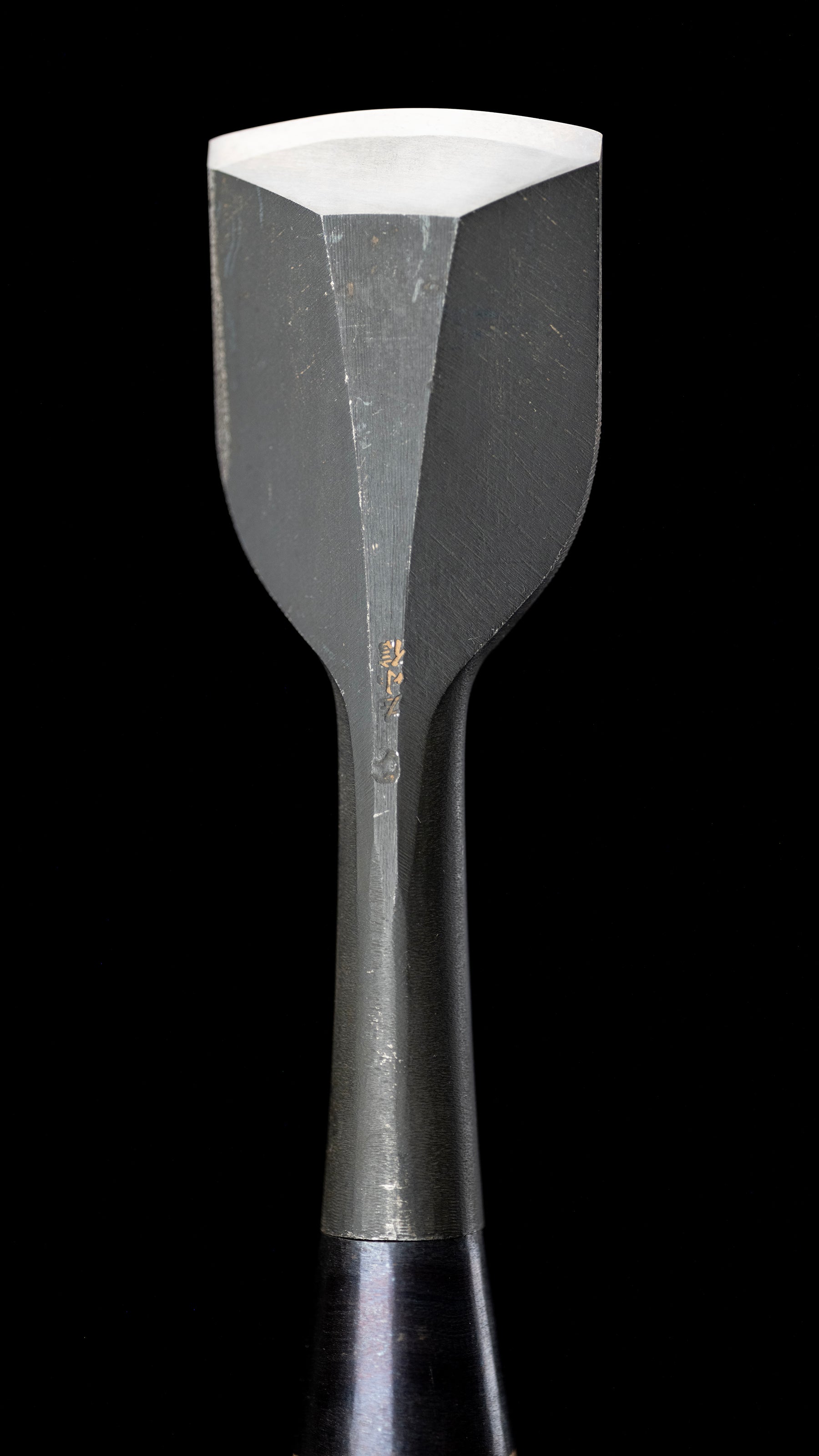 Hiramaru-nomi Japanese Flat Round Carving Chisel By Hidari Konobu - 36mm ③