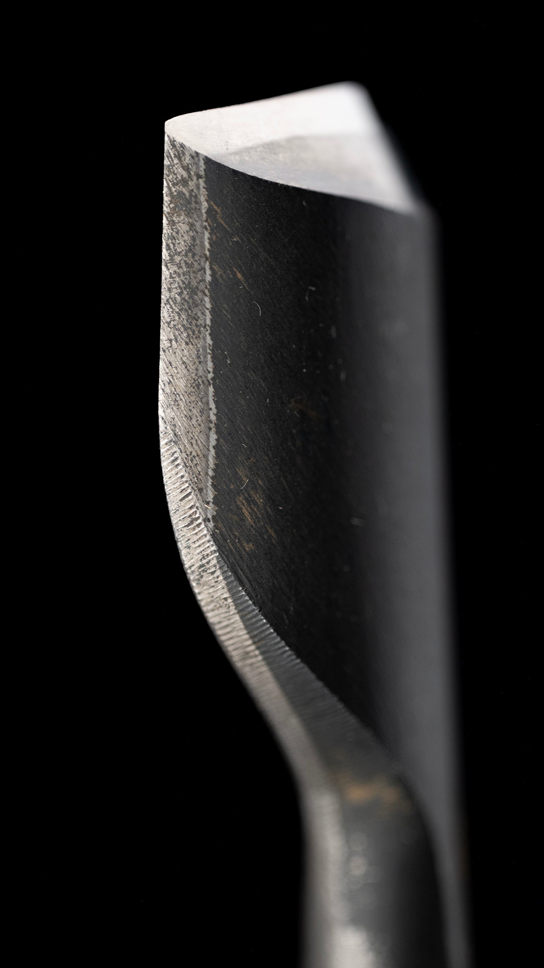 Uchimaru nomi Japanese Deep U-Gouge Chisel By Hidari Konobu - 36mm