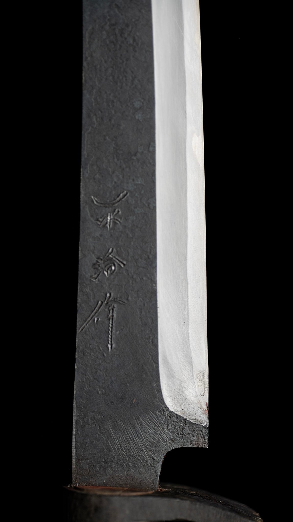Ken-Nata Japanese Single-Bevel Hatchet Knife By Nakaya Heiji For Right Hand - 195mm