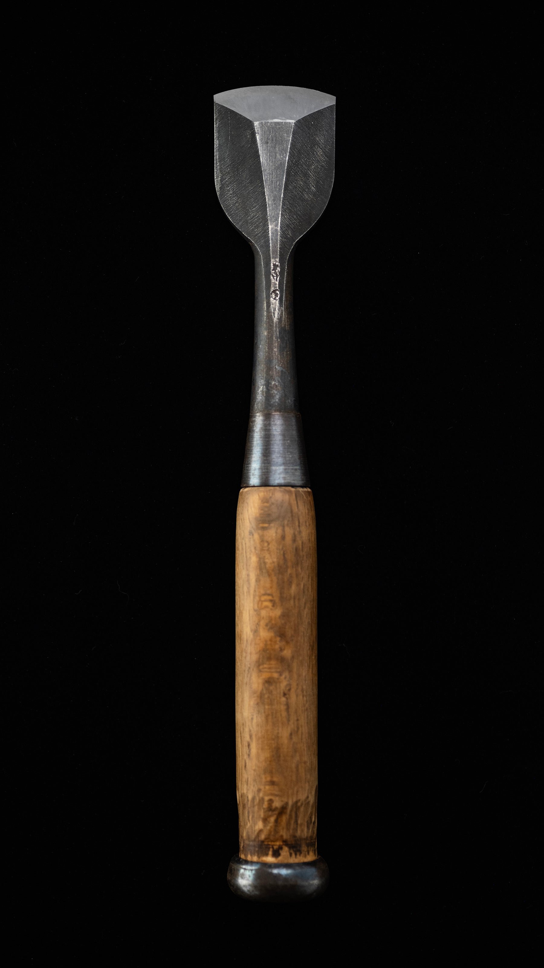 Hiramaru-nomi Japanese Flat Round Carving Chisel By Second Generation Konobu - 36mm