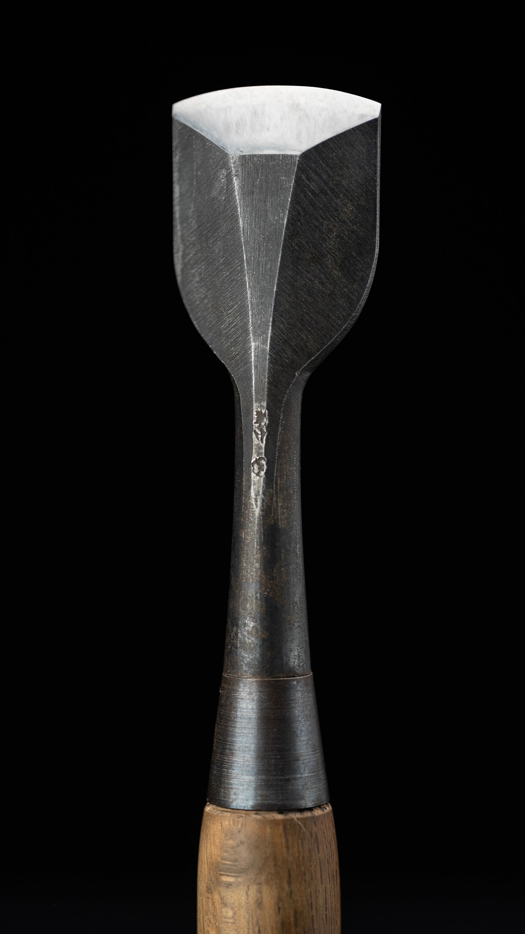 Hiramaru-nomi Japanese Flat Round Carving Chisel By Second Generation Konobu - 36mm