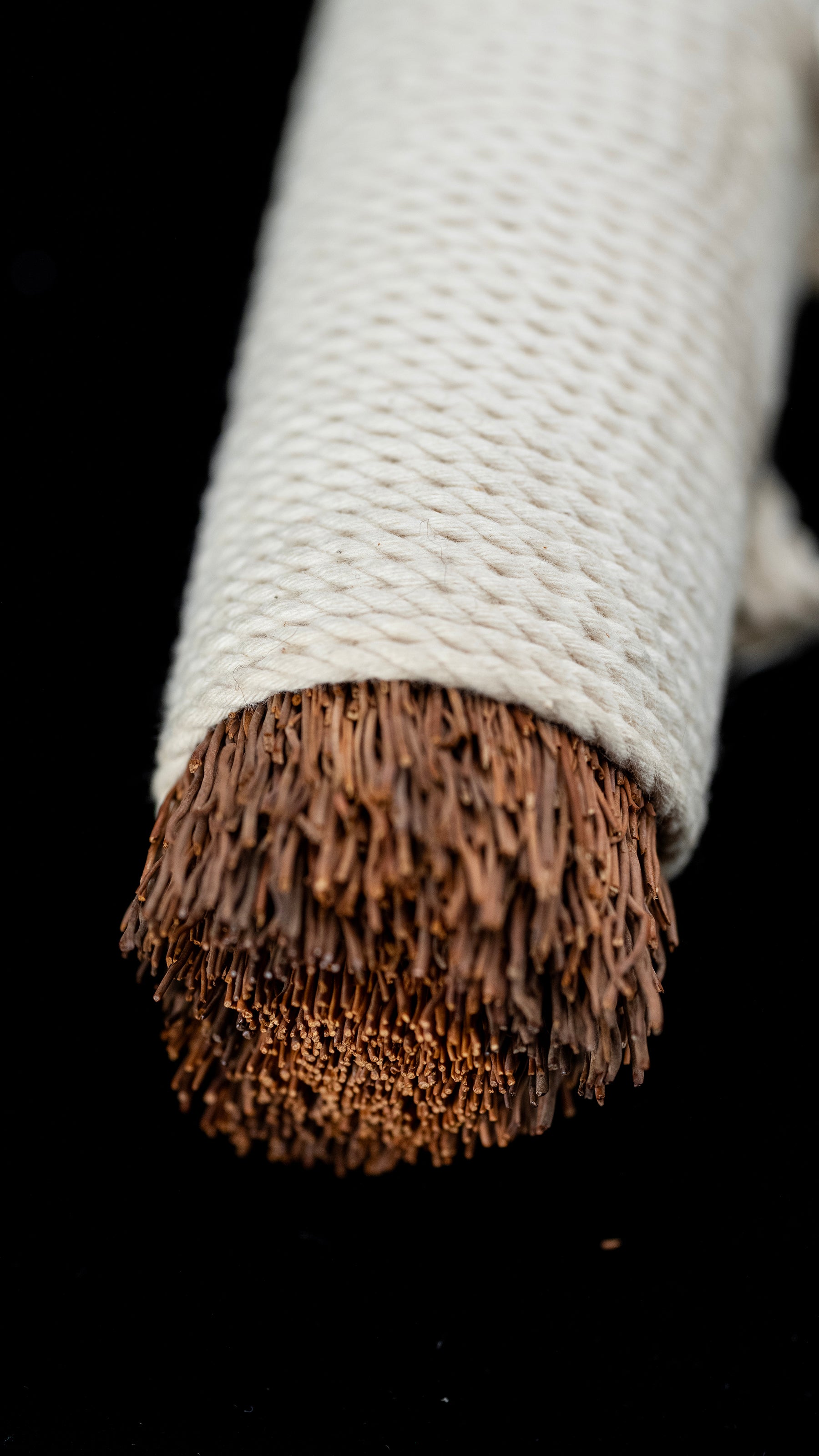 Uzukuri Japanese Wood Polishing Brush — Coarse