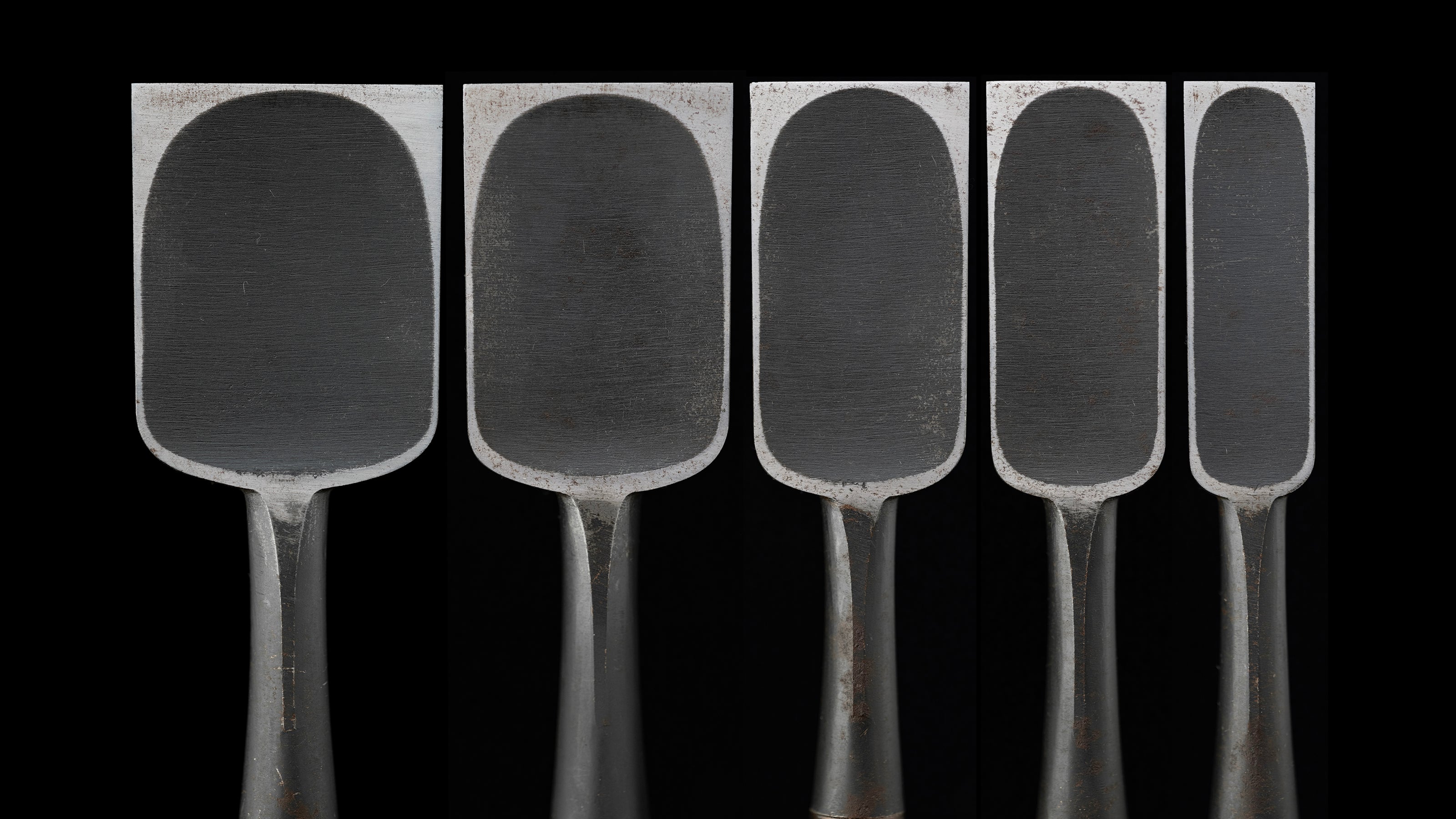 Oire-Nomi Japanese Hand Made Bench Chisel Set By Kiyotada Ⅱ  - Ichihiro Type