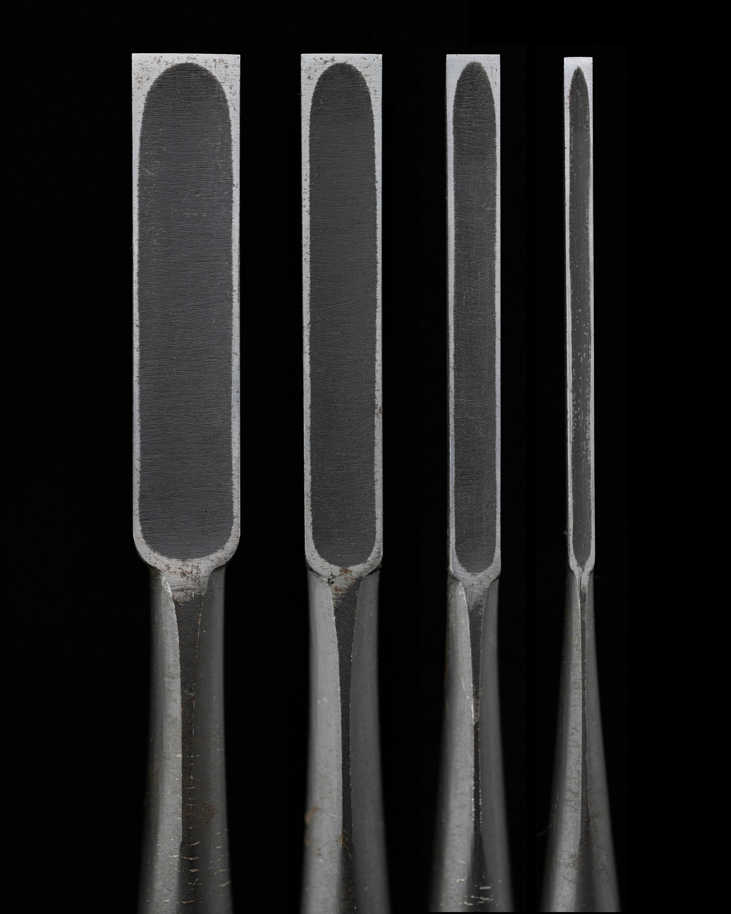Oire-Nomi Japanese Hand Made Bench Chisel Set By Kiyotada Ⅱ  - Ichihiro Type