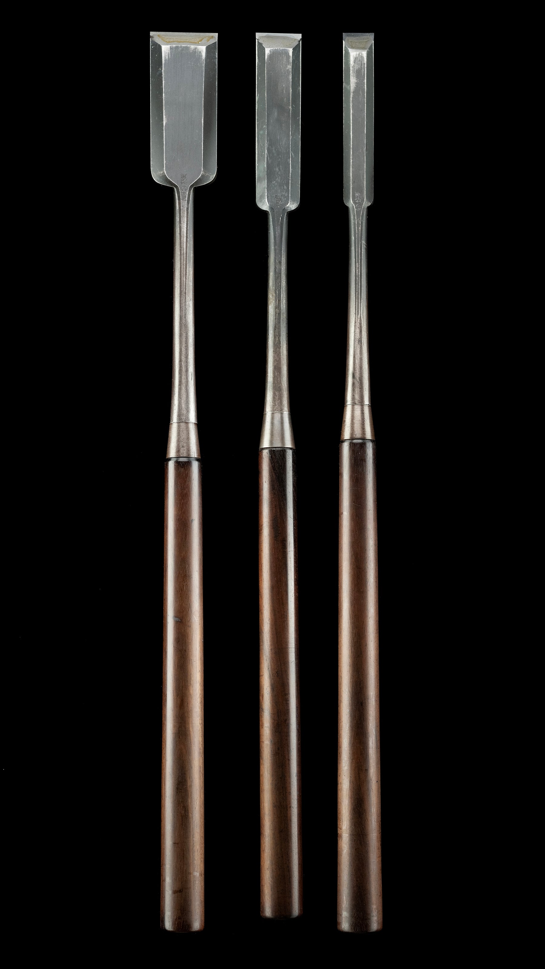 Ootsuki-Nomi Japanese Hand Made Slick Chisel Set By Kiyotada Ⅱ - 24,36,54mm