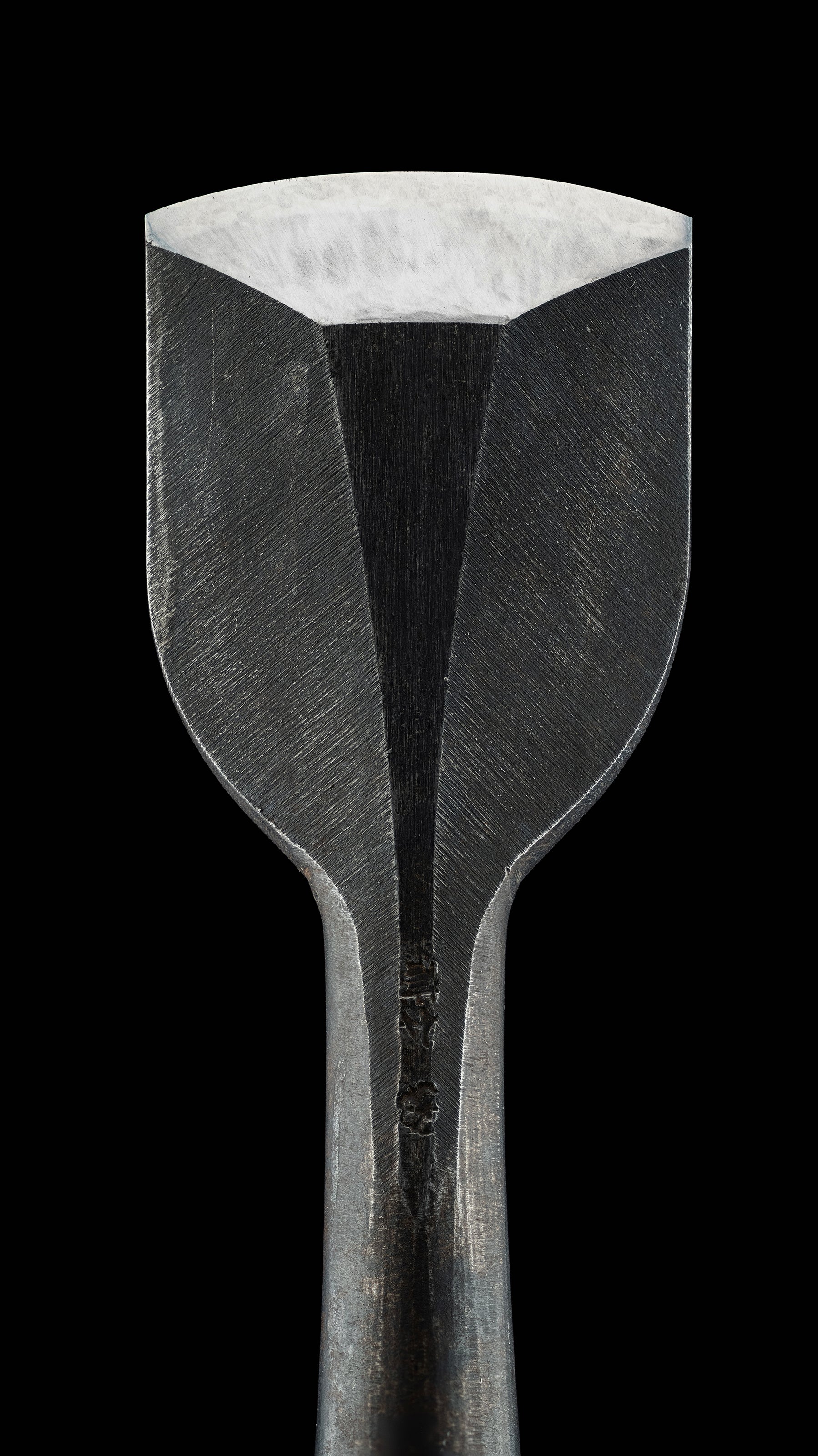 Hiramaru-nomi Japanese Flat Round Carving Chisel By Second Generation Konobu - 36mm