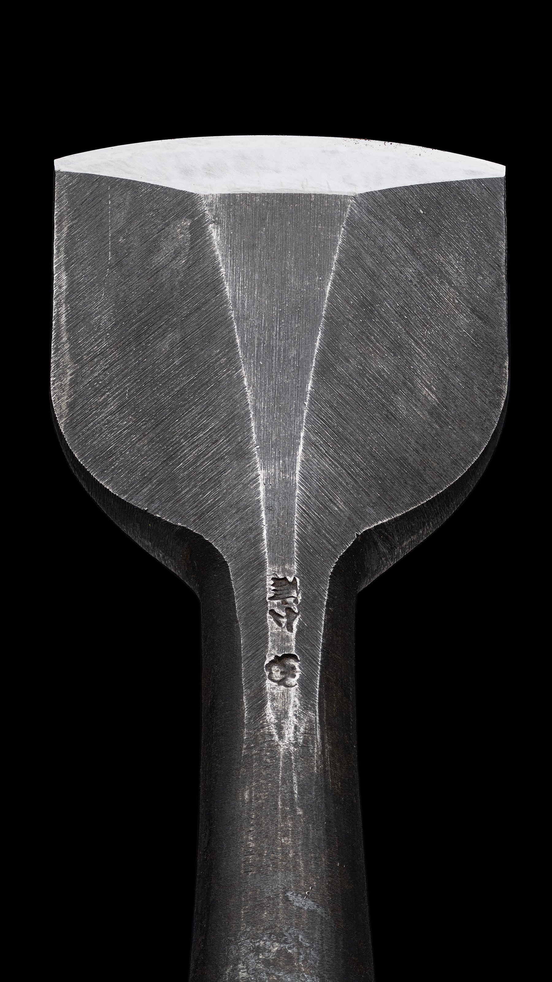 Hiramaru-nomi Japanese Flat Round Carving Chisel By Second Generation Konobu - 36mm